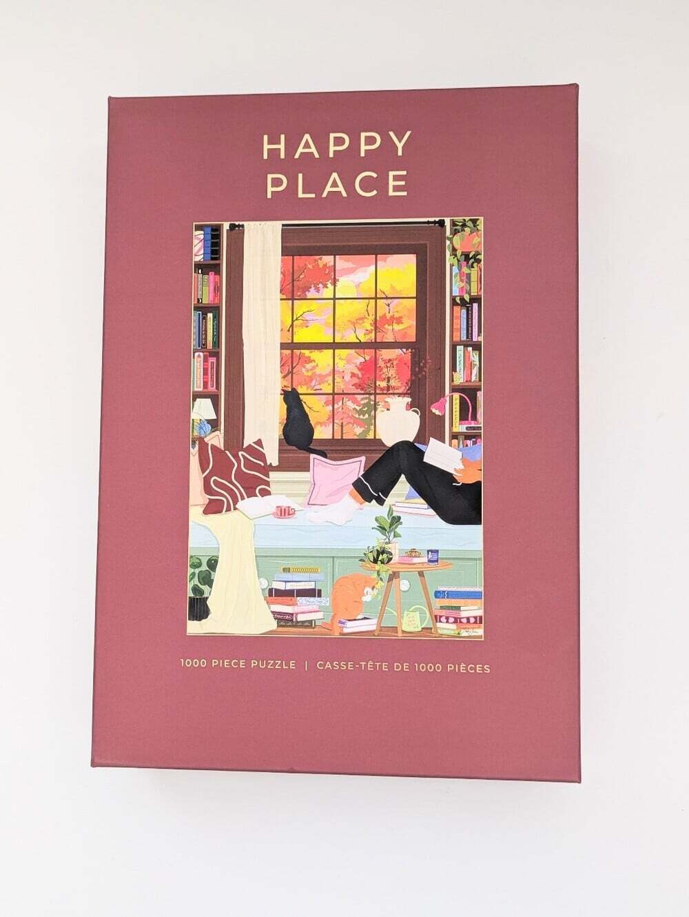 NEW IN BOX Hobbry "Happy Place" 1000-Piece Puzzle